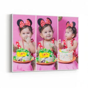 3 Photo Collage Landscape Canvas